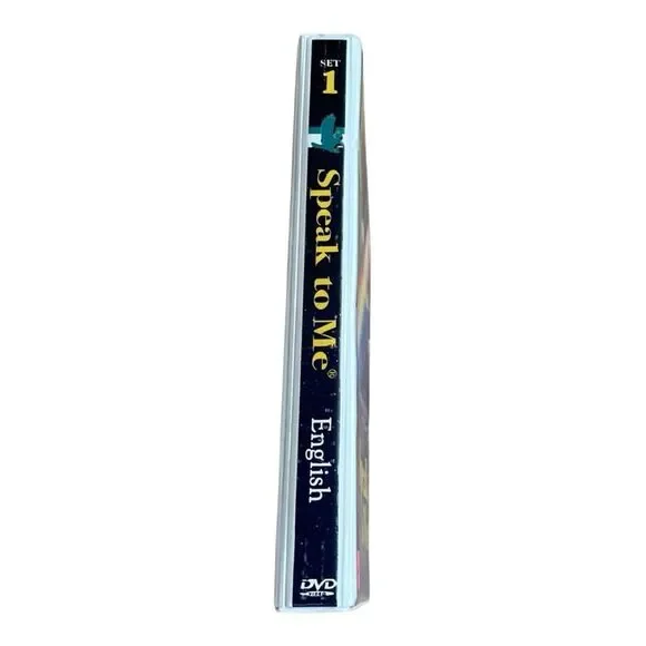 Speak To Me: English Set 1 W/Workbook 2008 Education Language Video DVD Learn